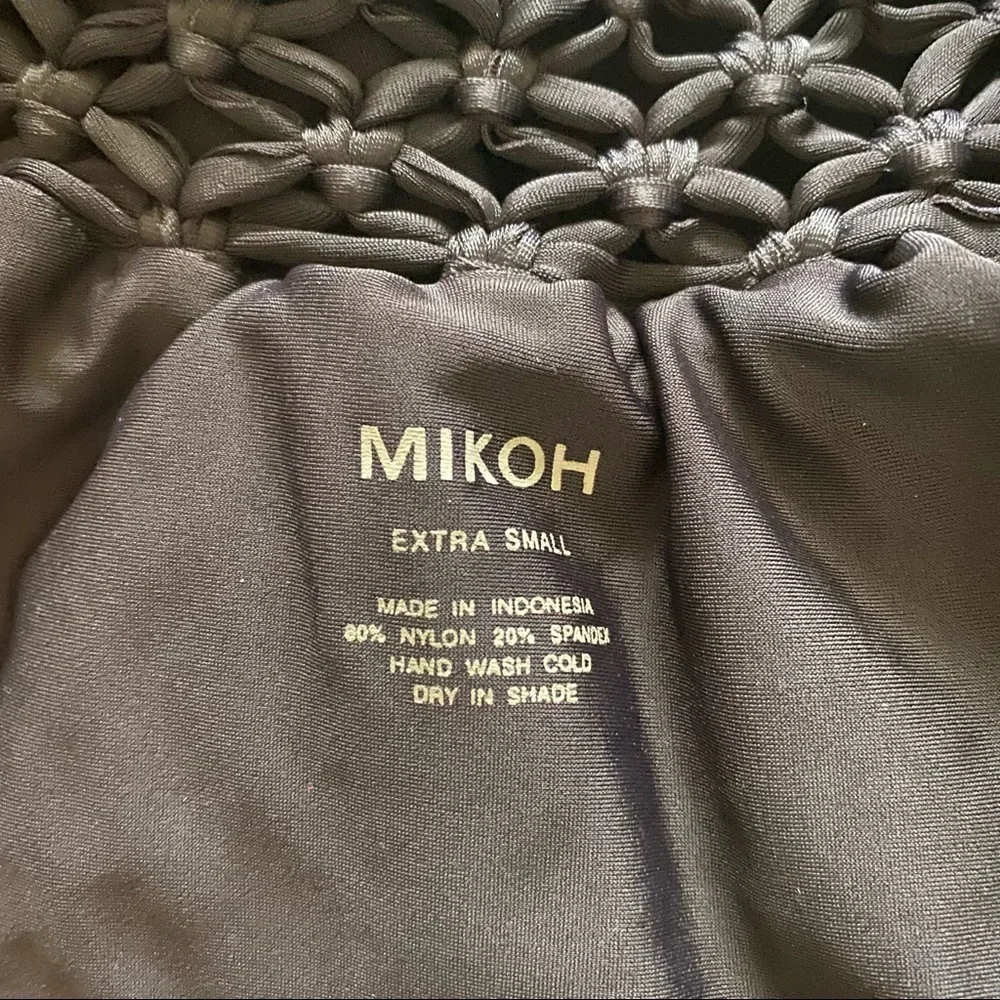 Mikoh Black One Piece Swimsuit - Picture 6 of 7